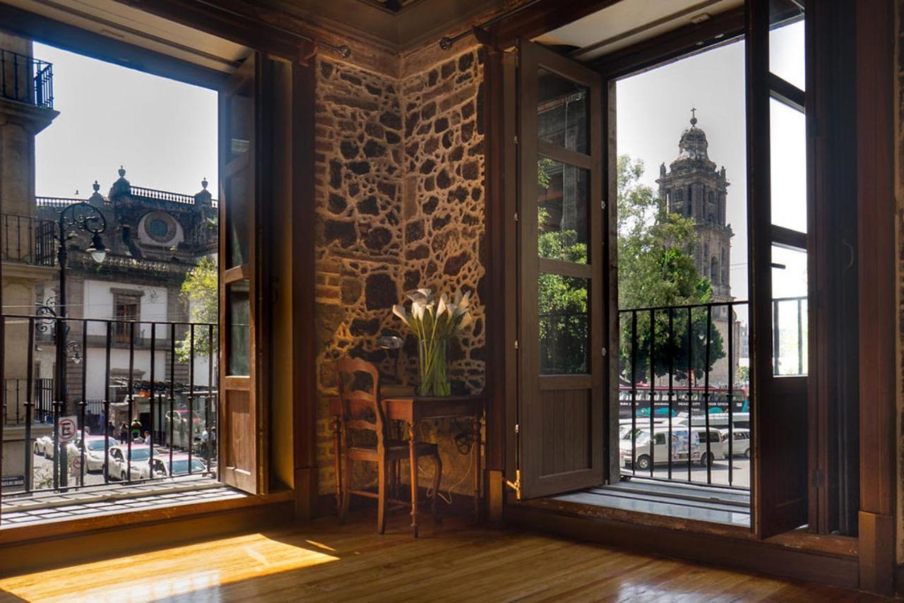 Casa Sauto Suite Cathedral Views In Downtown Mexiko-Stadt Exterior foto